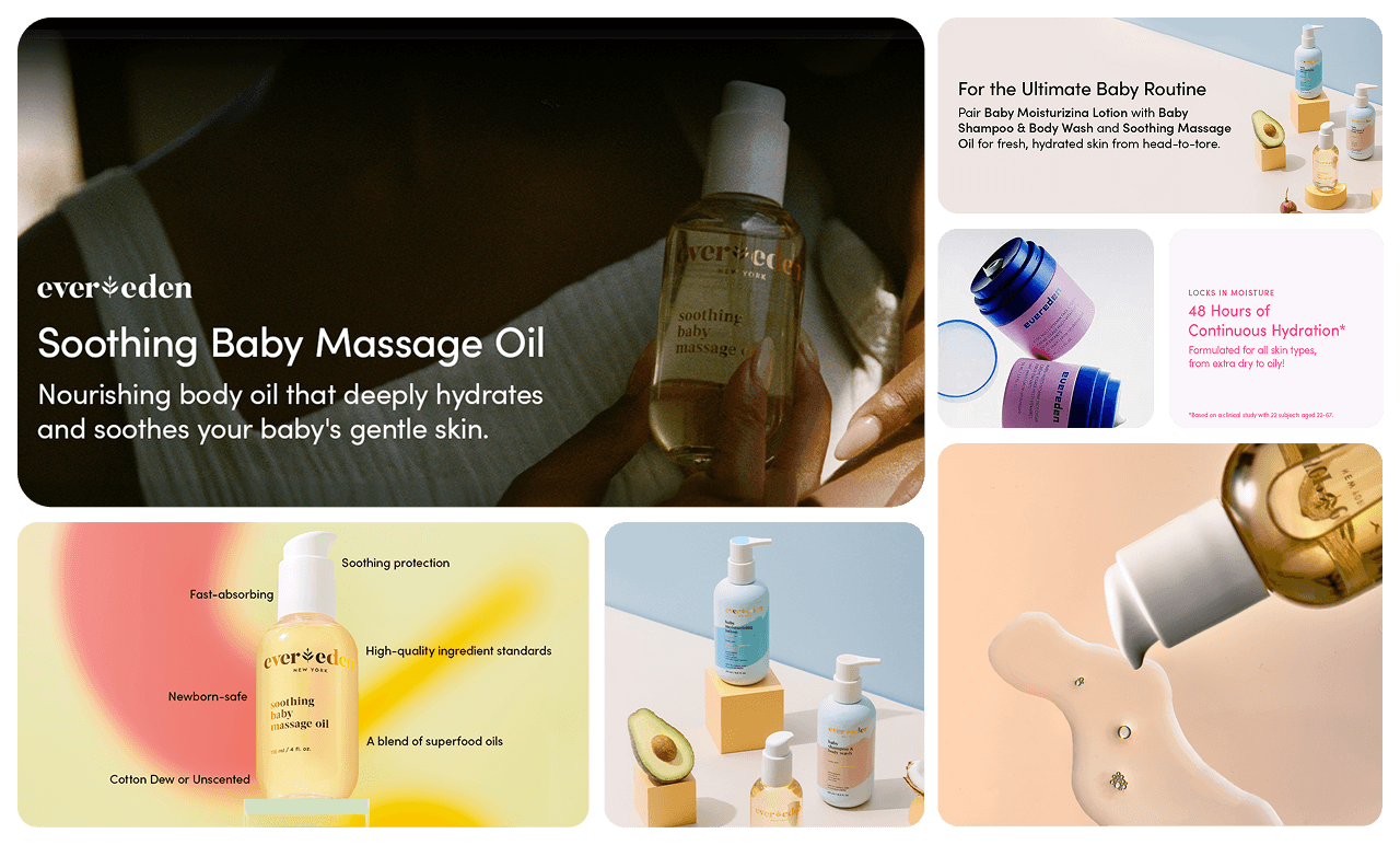 Product gallery showcase